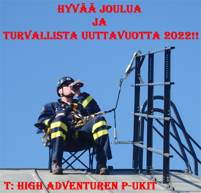 HYVÄÄ JOULUA JA TURVALLISTA UUTTAVUOTTA!