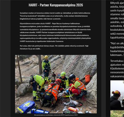 HARRT Partner -kumppanuusohjelma 2026