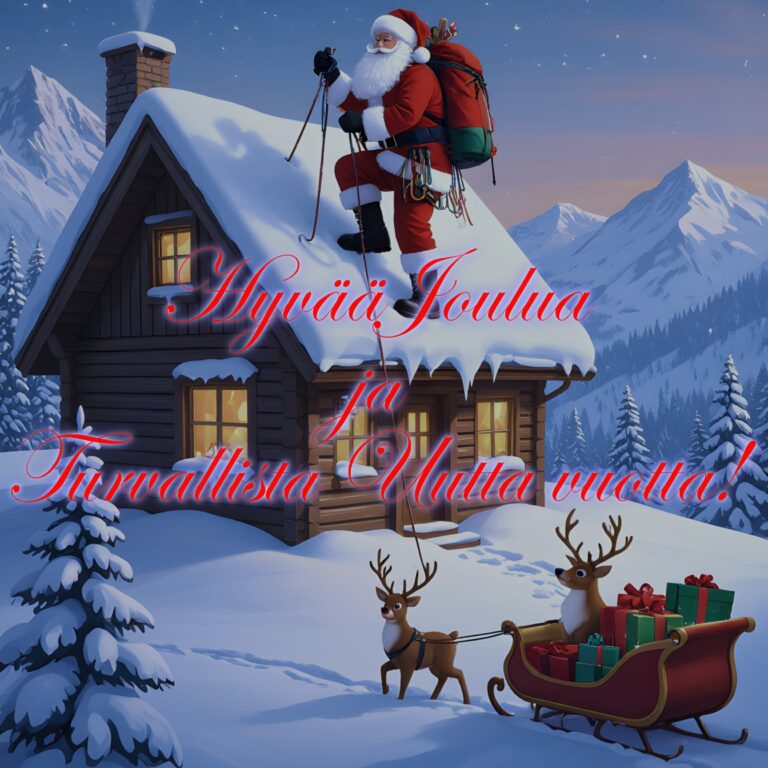 Hyvää Joulua ja Turvallista Uutta vuotta!!